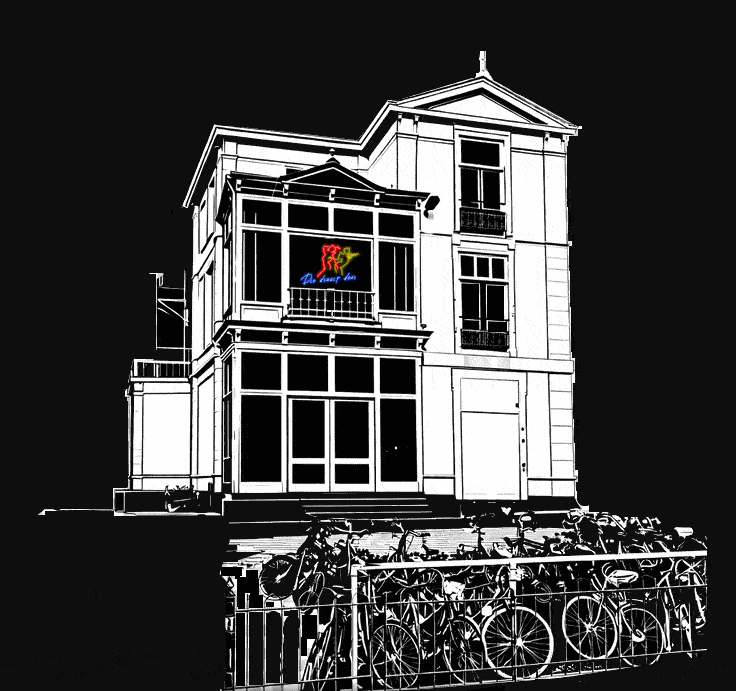 Dio draait door - De Witte Villa aan de van Schaeck Mathonsingel in Nijmegen